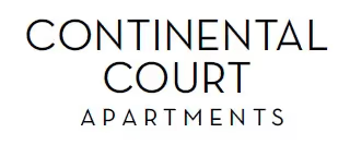 A logo for Continental Court Apartments is displayed.
